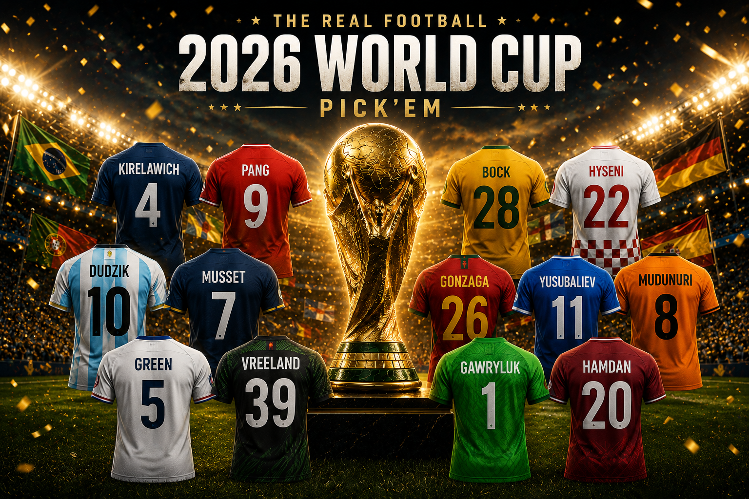 The Real Football 2026 World Cup Pick'Em